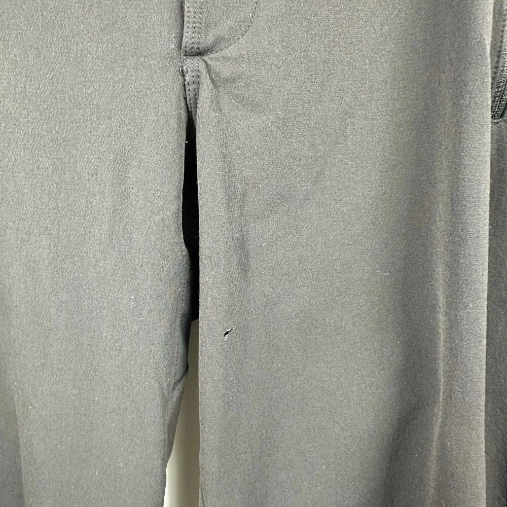 The‎ North Face Mens Black Softshell Hiking Pants Drawstring Size 32x32 Trekking